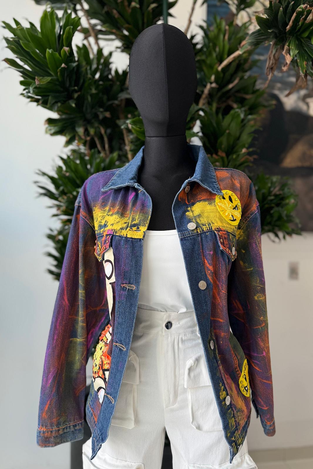 Teddy Bear Jeans Jacket