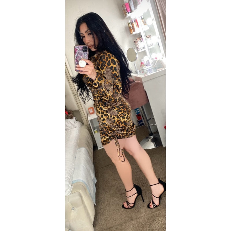 Leapord Dress