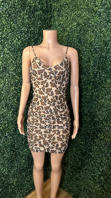 Caitan Leopard Dress