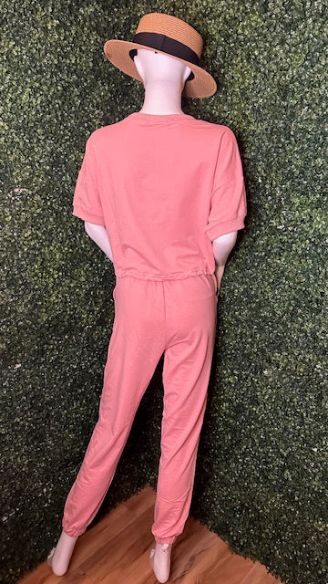 Caitan Pink Track Suit