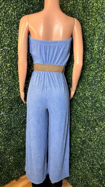 Caitan Blue Jump Suit