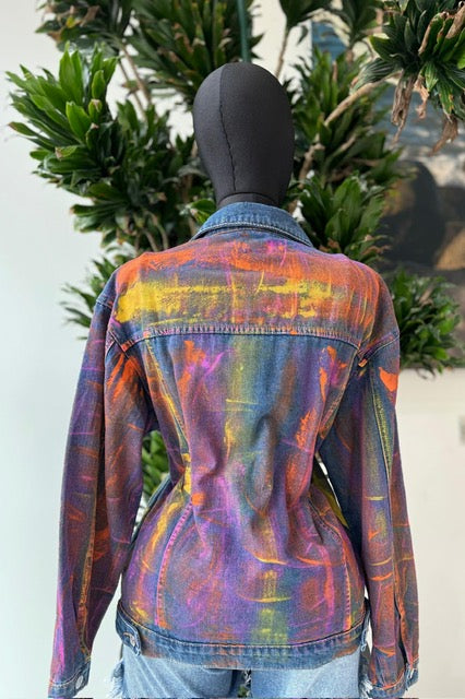 Teddy Bear Jeans Jacket