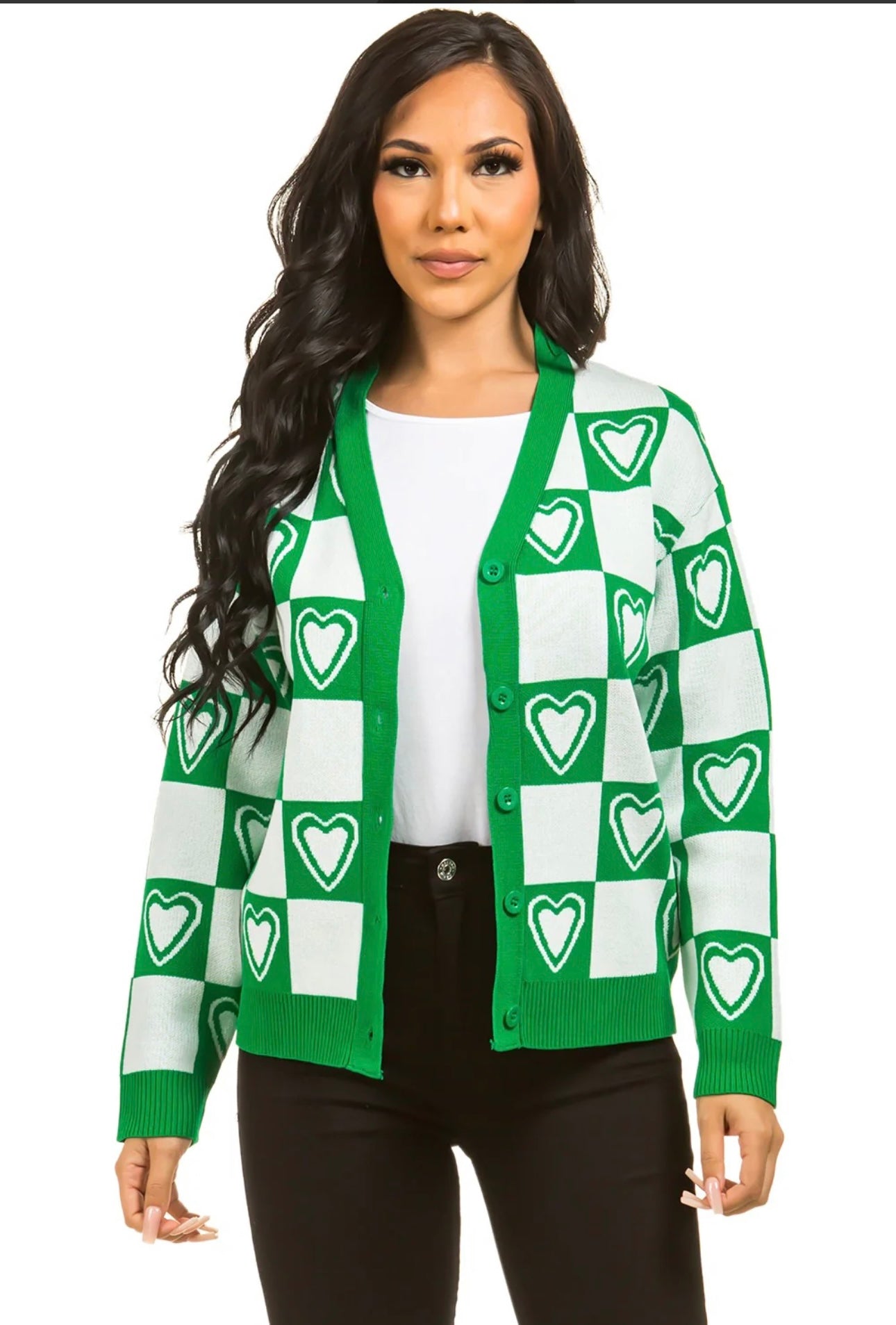 Hearts Sweater