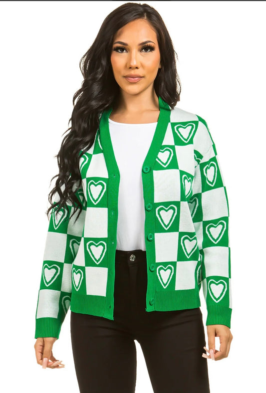 Hearts Sweater