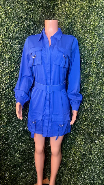 Caitan Cargo Dress