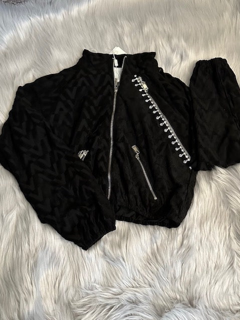 Rhinestone Jump Suit