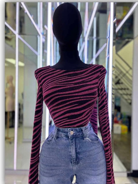 Zebra Body Suit